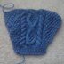 Bruadair aran sweater for baby and toddler