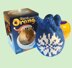 Snowflake frozen chocolate gift bags