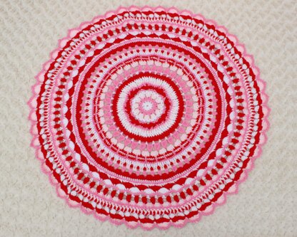 Crochet pattern for a mandala  #516