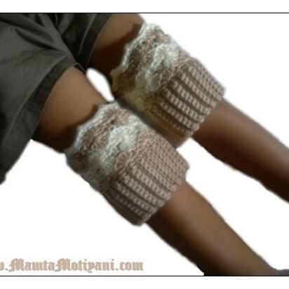 Diane Crochet Boot Cuffs Pattern Stylish & Cool