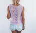 Women’s lace insert tank top