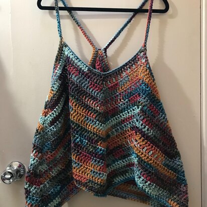 Boho Tank Top Plus Size