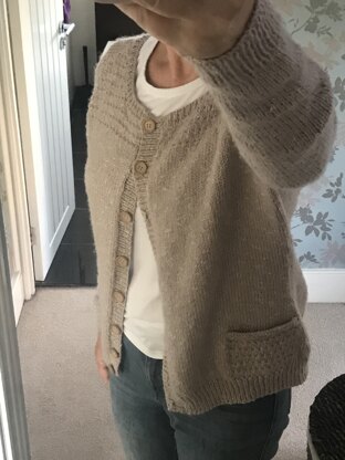 Heathered cardigan