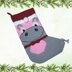 Hippopotamus Christmas Stocking