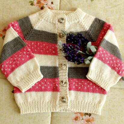 Marshmallow Baby Cardigan