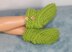 Childrens Super Chunky 2 Button Cuff Slipper Boots