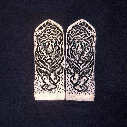 Crouching Tiger - knitting pattern