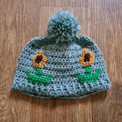 Sunflower Fields Beanie