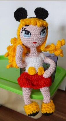 Crochet Pattern Doll Josie!