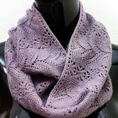 Branches and Blooms Double-wrap Cowl