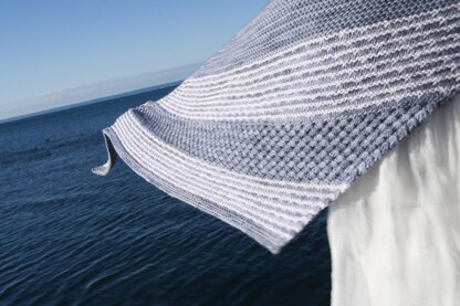 Saltwater Taffy Shawlette