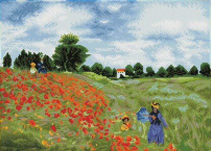 Diamond Dotz Poppy Fields Diamond Painting Kit