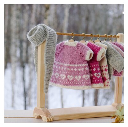 Pink Set of doll clothes