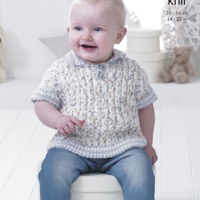 Baby Set in King Cole DK - 4899 - Downloadable PDF