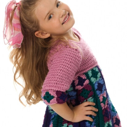 Just Plain Fun Child's Top in Caron Simply Soft and  Simply Soft Collection - Downloadable PDF
