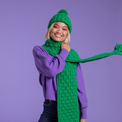 Paintbox Yarns Happy Hat (Free) at WEBS