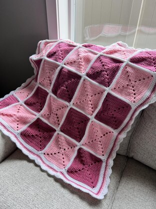 Shades of Pink and Blue