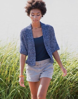 Alfama Cardigan in Berroco Regatta - 396-6 - Downloadable PDF