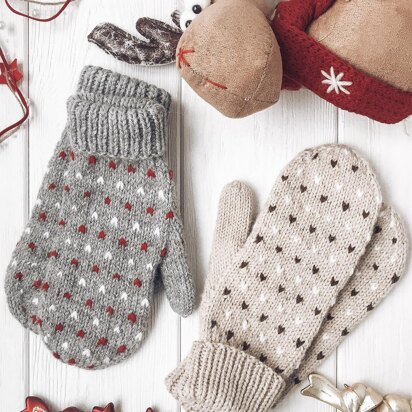 My Love mittens - knitting pattern