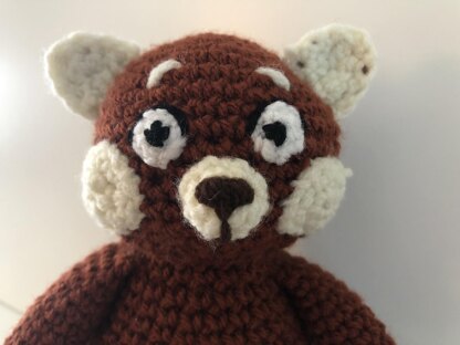 Red Panda amigurumi