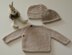 100% Cashmere Cache-coeur and two Baby Beanies