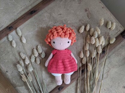 Brunehilde - chibi crochet doll