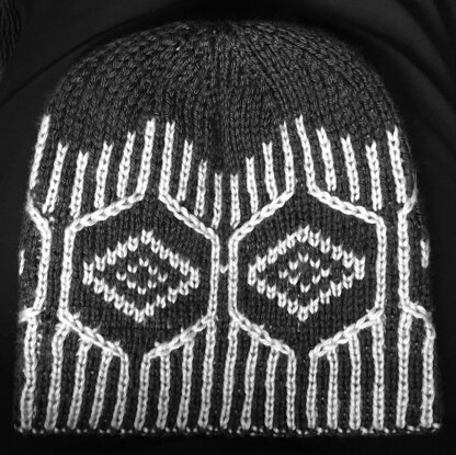 Double Knit Diamond Hat