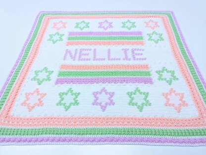 A Star Is Born Personalised Blanket Pattern