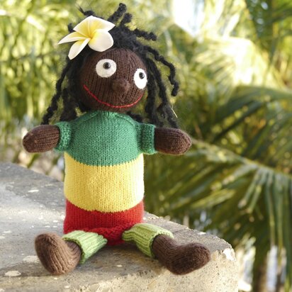 SUNSHINE BOB handpuppet - knitting pattern