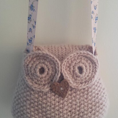 Owl Bag. - knitting pattern