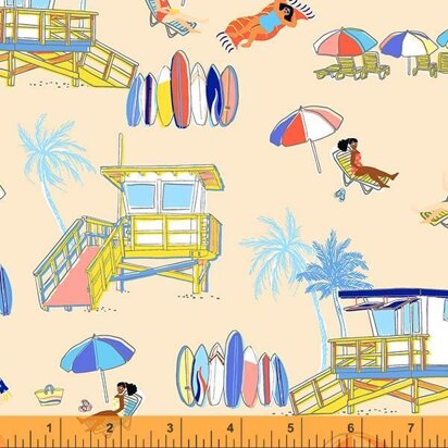 Windham Fabrics Bathing Beauties - Day At The Beach