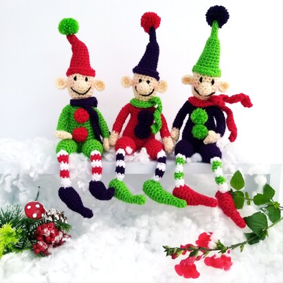 Ernie, Bernie & Sid the Elves in Stylecraft Special DK - 504 - Leaflet