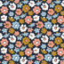 Big Flowers (Navy)