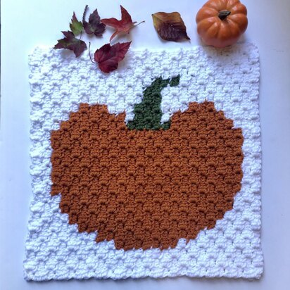 Pumpkin Blanket Square