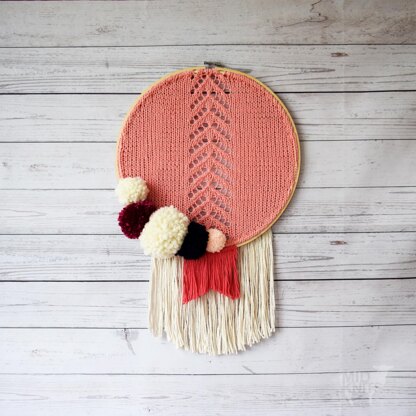 Chevron Fringe Wall Hanging (2015010-2)