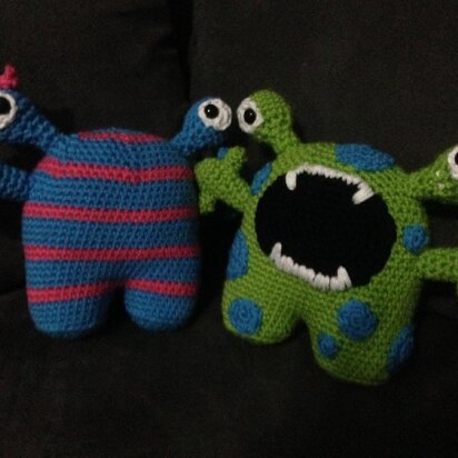 Bonnie and Clyde - Crochet Monsters