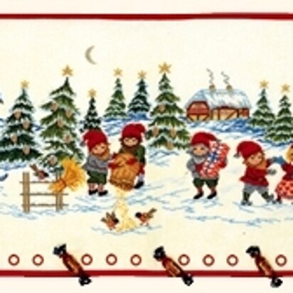 Eva Rosenstand Elfs in Snow Cross Stitch Kit