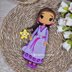 ASHA WISH princess amigurumi doll