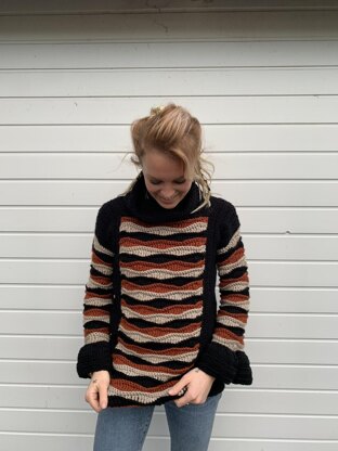 Wave After Wave Sweater