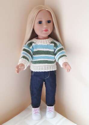 Cypress Sweater for Doll