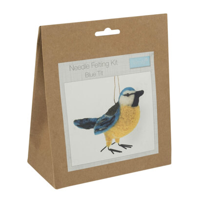 Trimits Mini Needle Felting Kit: Blue Tit Trimits Mini Needle Felting Kit: Blue Tit