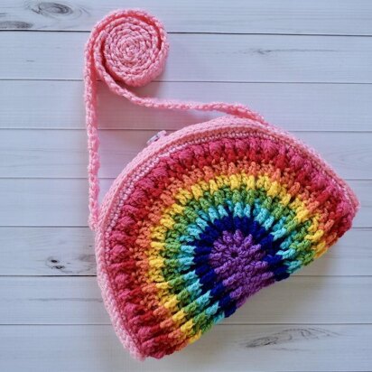 Rainbow Around My Shoulder Purse