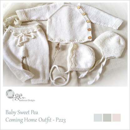 Baby Sweet Pea Coming Home Outfit - P223