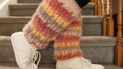 Fuzzy Winter Leg Warmers