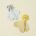 Sonny & Arlo Baby Comforters - Free Toy Knitting Pattern in Paintbox Yarns Baby DK
