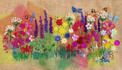 Rowandean Garden Festival Needlecase Embroidery Kit