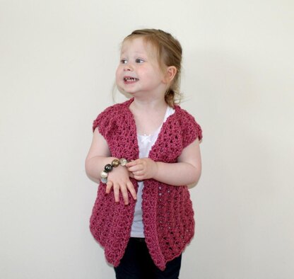 PDF15 Crochet Shell Vest