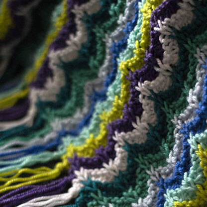Universal Yarn Colorbloom Afghan Kit