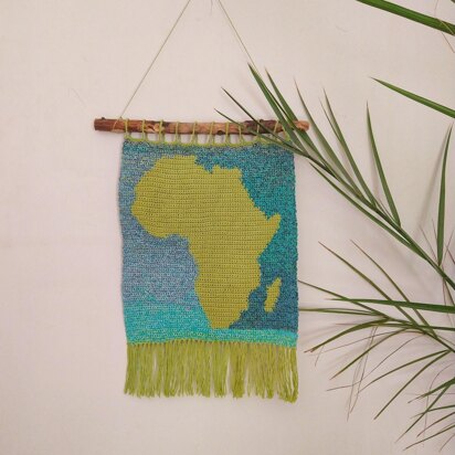 Africa Hanging Map