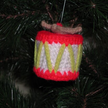 Christmas Drum Ornament C-021